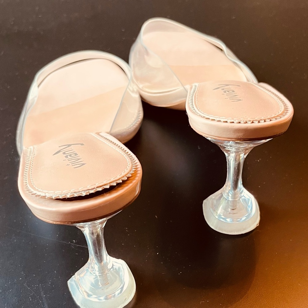 Viviana Clear Heels - Blush
